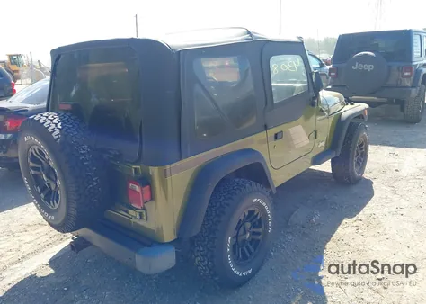 1997 Jeep Wrangler Se z USA, uszkodzony, nr VIN 1J4FY29P6VP527306